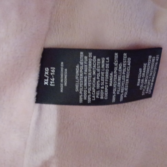 Light pink silver stars 🌟 Puffer SIZE 12 - Picture 4 of 8